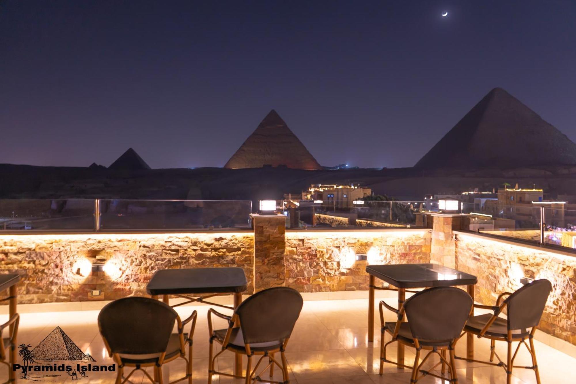 לינה וארוחת בוקר Kafret el-Gabal Pyramids Island מראה חיצוני תמונה
