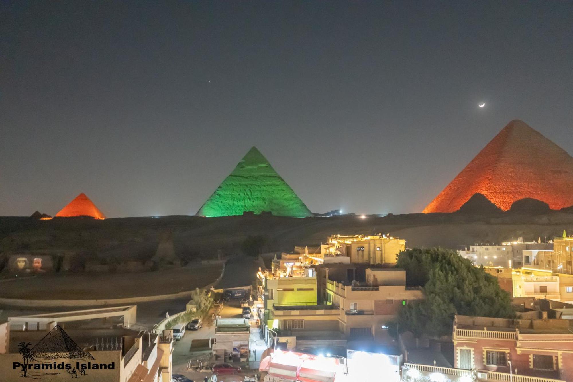 לינה וארוחת בוקר Kafret el-Gabal Pyramids Island מראה חיצוני תמונה