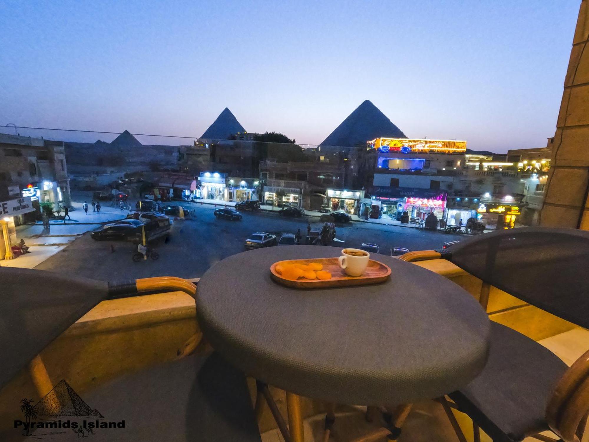 לינה וארוחת בוקר Kafret el-Gabal Pyramids Island מראה חיצוני תמונה