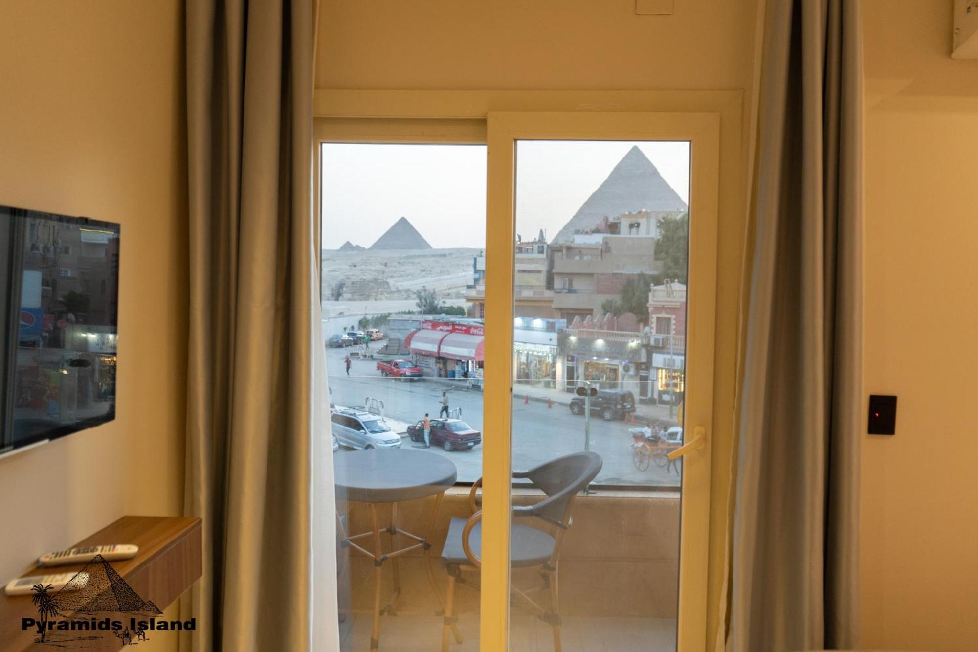 לינה וארוחת בוקר Kafret el-Gabal Pyramids Island מראה חיצוני תמונה