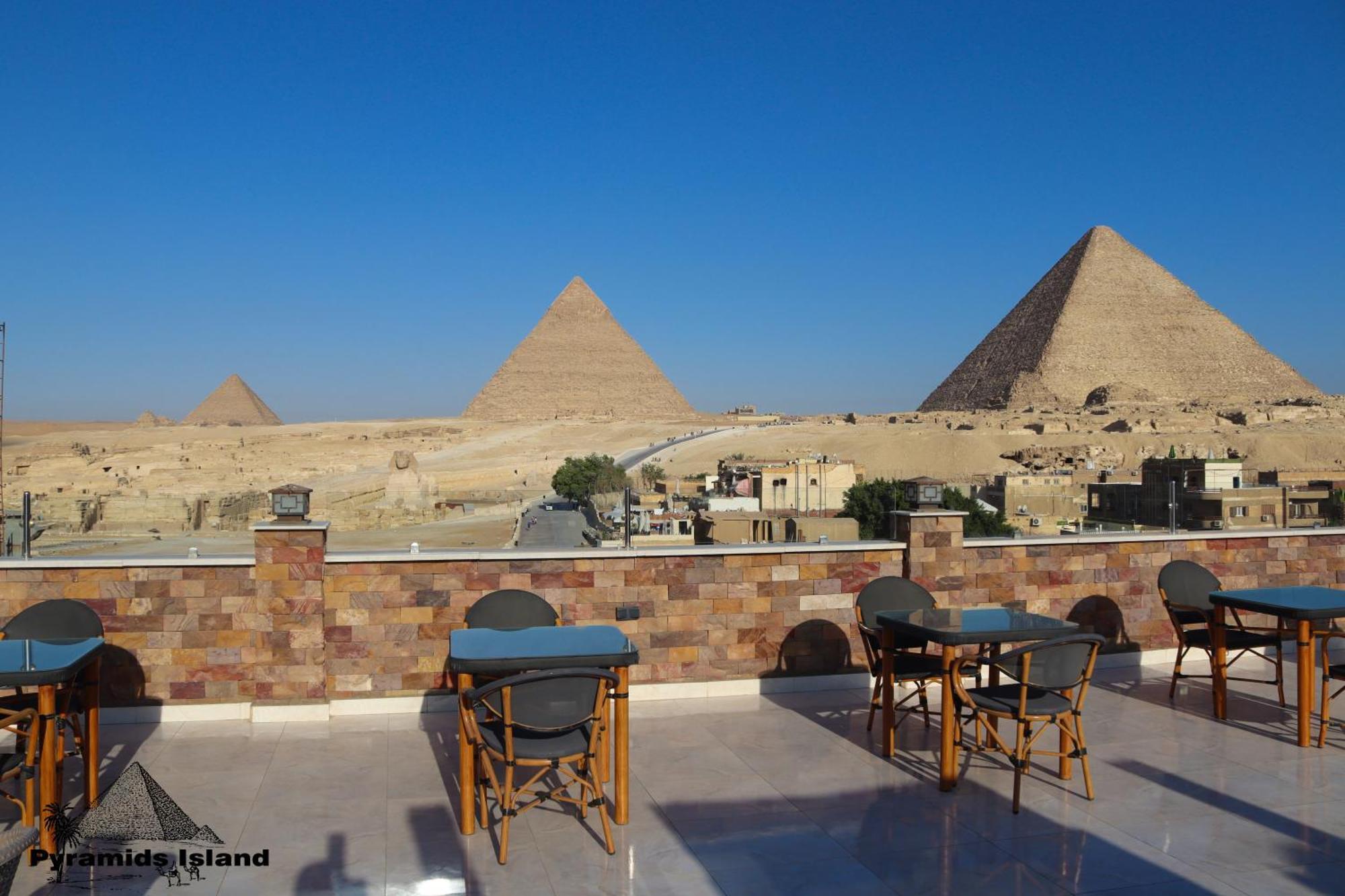 לינה וארוחת בוקר Kafret el-Gabal Pyramids Island מראה חיצוני תמונה