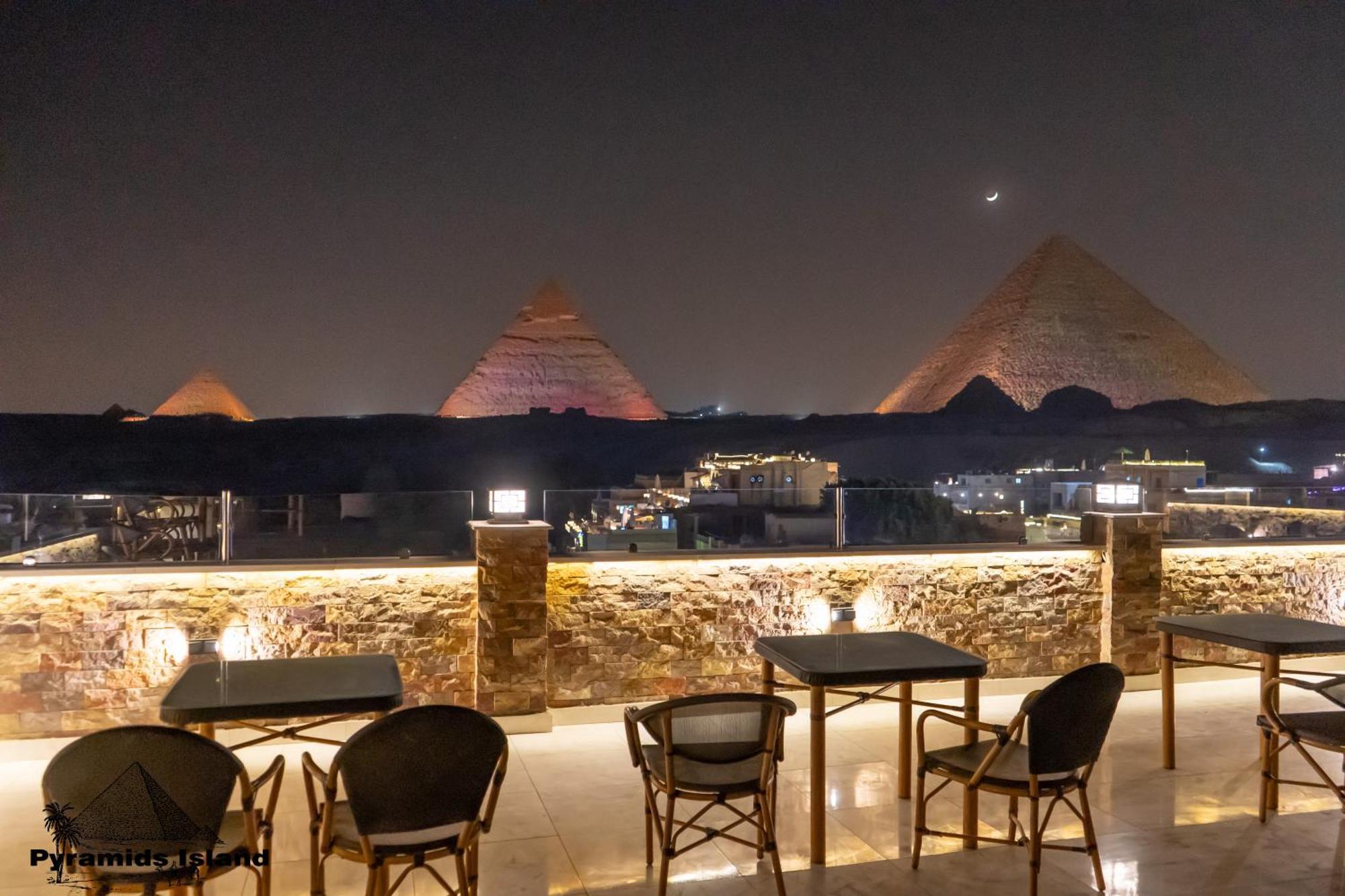 לינה וארוחת בוקר Kafret el-Gabal Pyramids Island מראה חיצוני תמונה