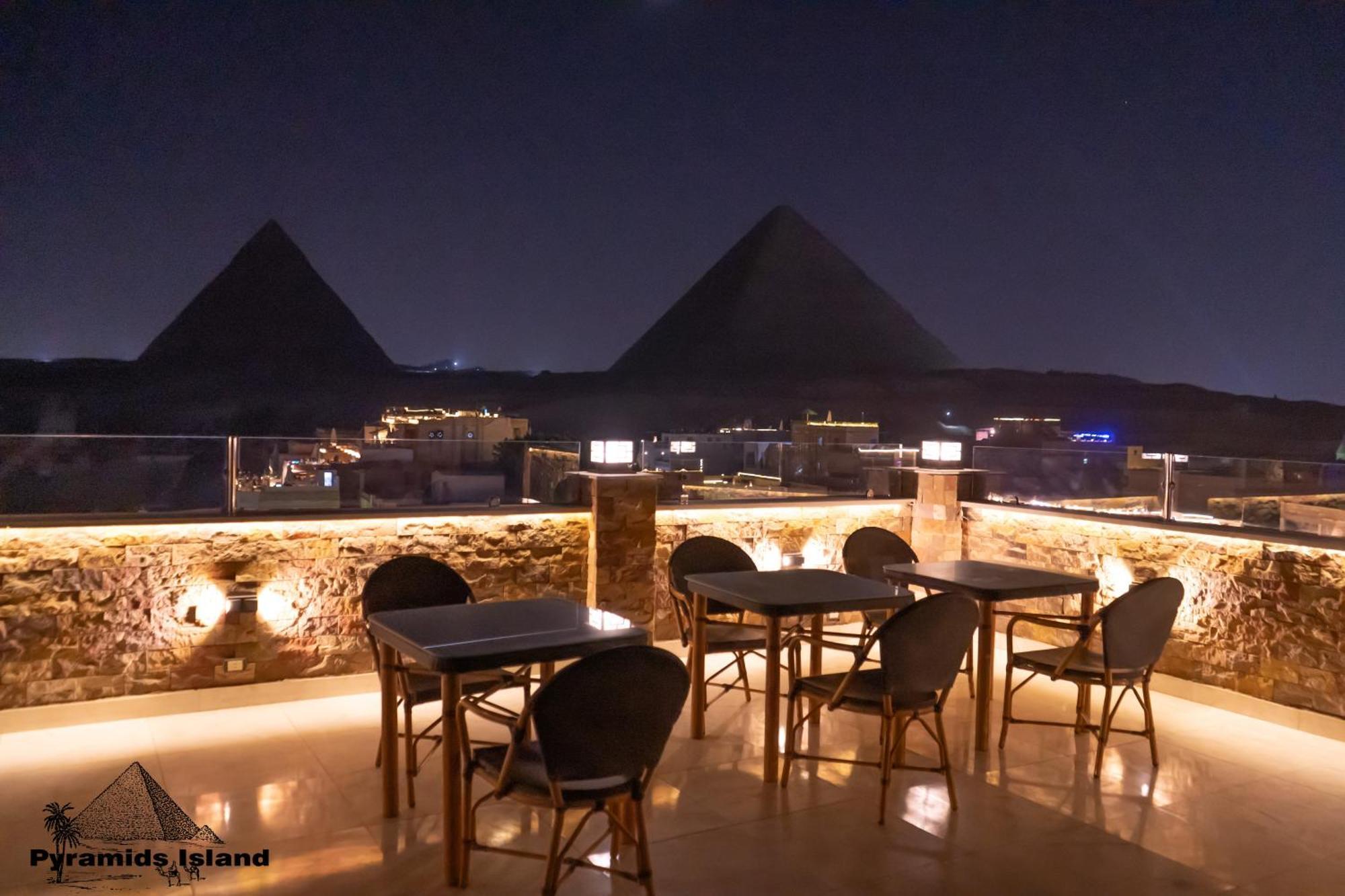 לינה וארוחת בוקר Kafret el-Gabal Pyramids Island מראה חיצוני תמונה