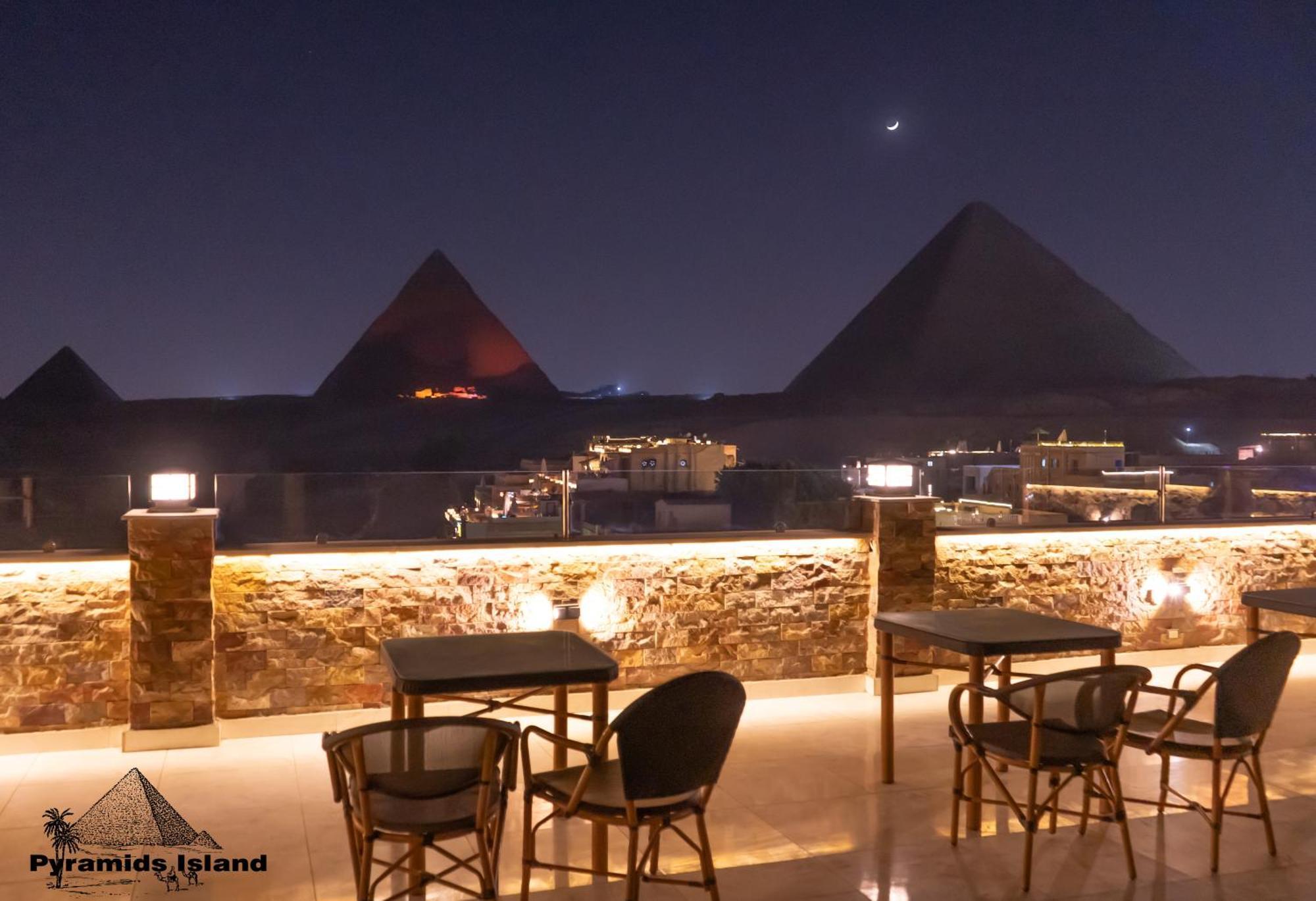 לינה וארוחת בוקר Kafret el-Gabal Pyramids Island מראה חיצוני תמונה