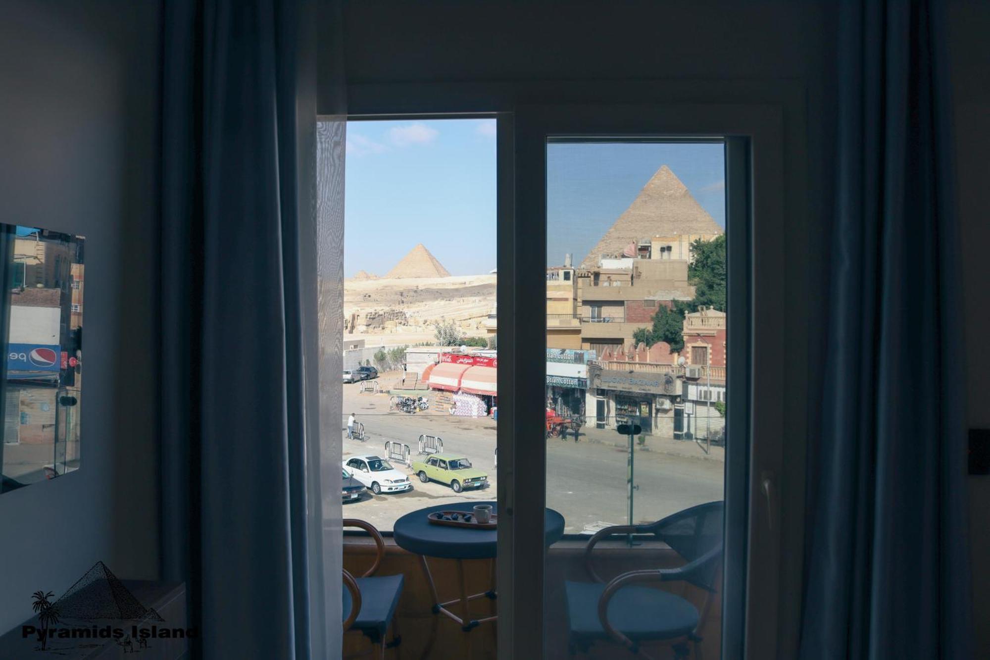 לינה וארוחת בוקר Kafret el-Gabal Pyramids Island מראה חיצוני תמונה