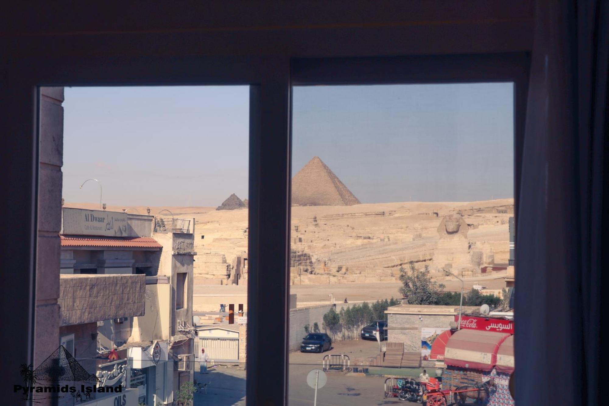 לינה וארוחת בוקר Kafret el-Gabal Pyramids Island מראה חיצוני תמונה