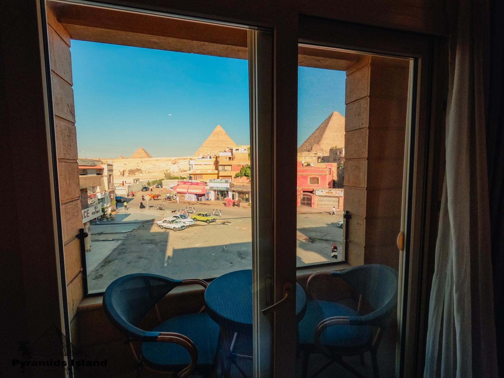 לינה וארוחת בוקר Kafret el-Gabal Pyramids Island מראה חיצוני תמונה