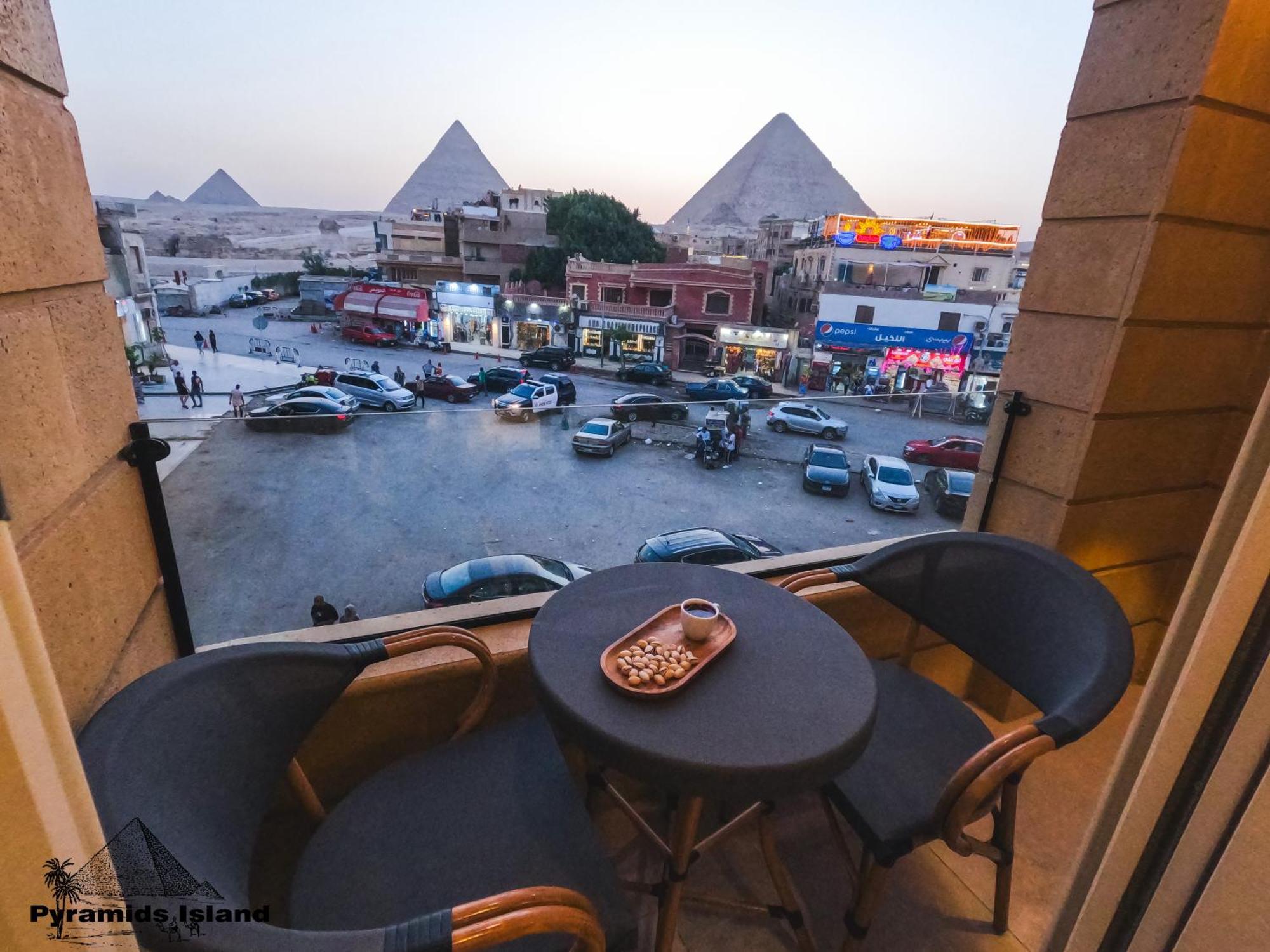 לינה וארוחת בוקר Kafret el-Gabal Pyramids Island מראה חיצוני תמונה