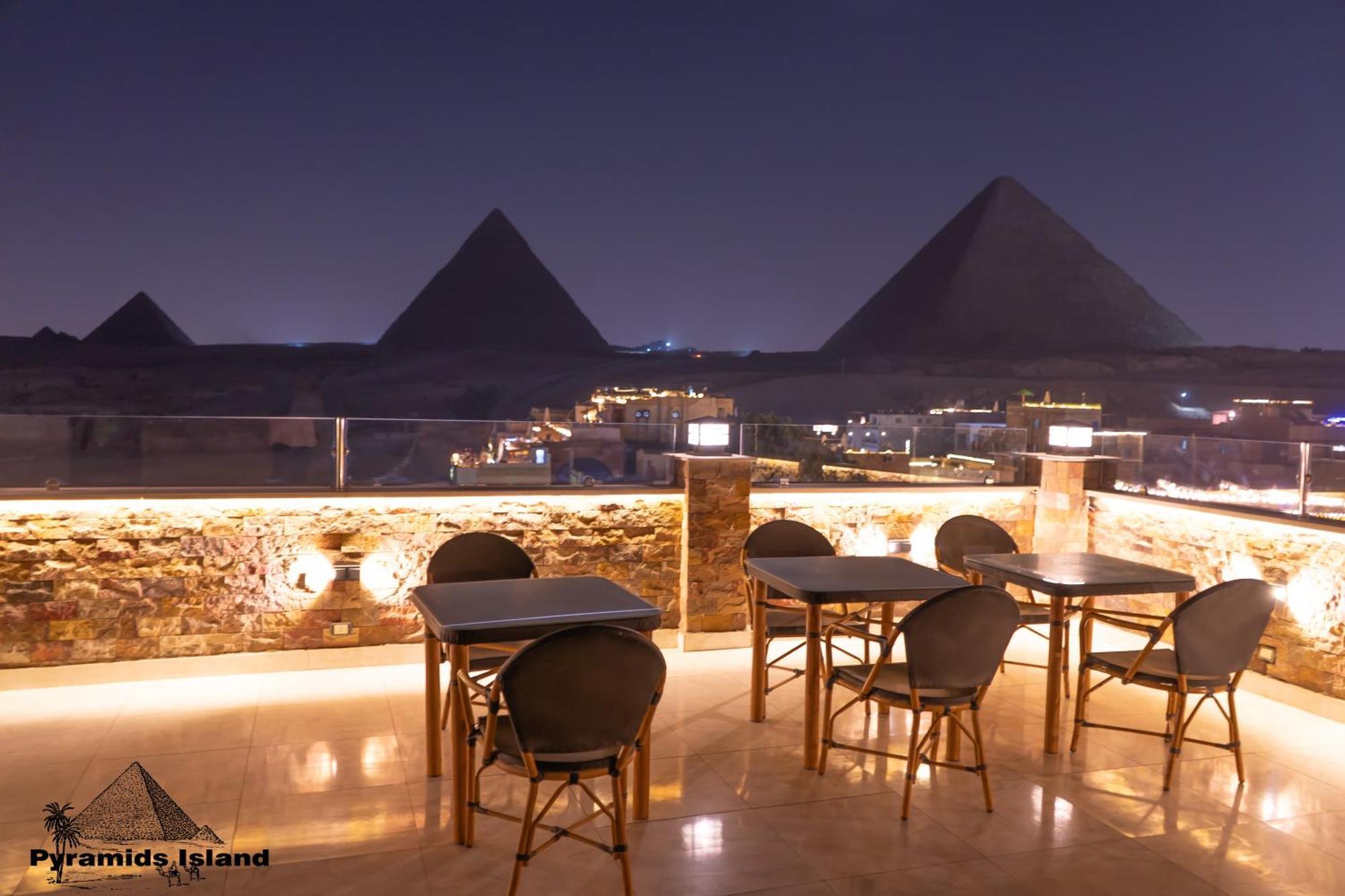 לינה וארוחת בוקר Kafret el-Gabal Pyramids Island מראה חיצוני תמונה