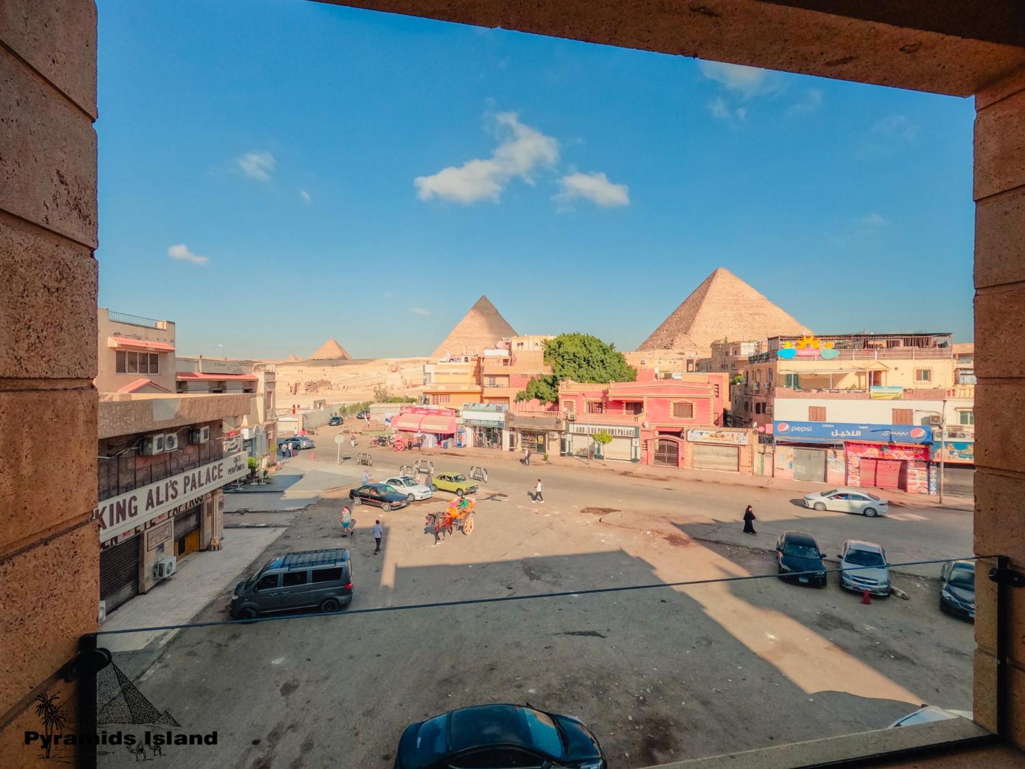 לינה וארוחת בוקר Kafret el-Gabal Pyramids Island מראה חיצוני תמונה