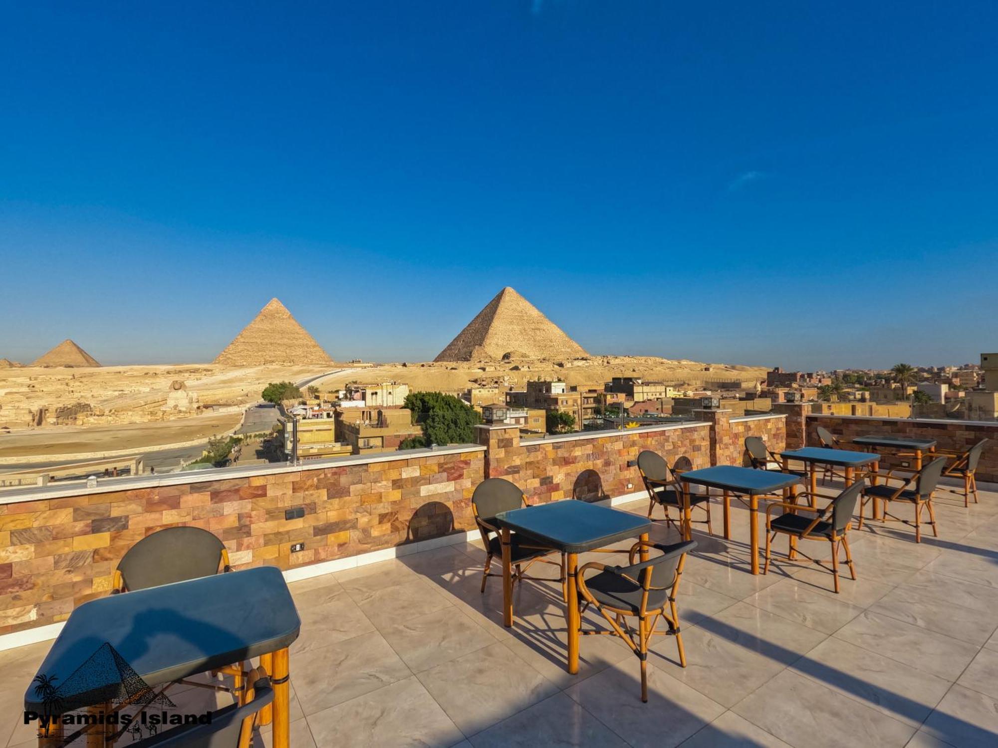 לינה וארוחת בוקר Kafret el-Gabal Pyramids Island מראה חיצוני תמונה