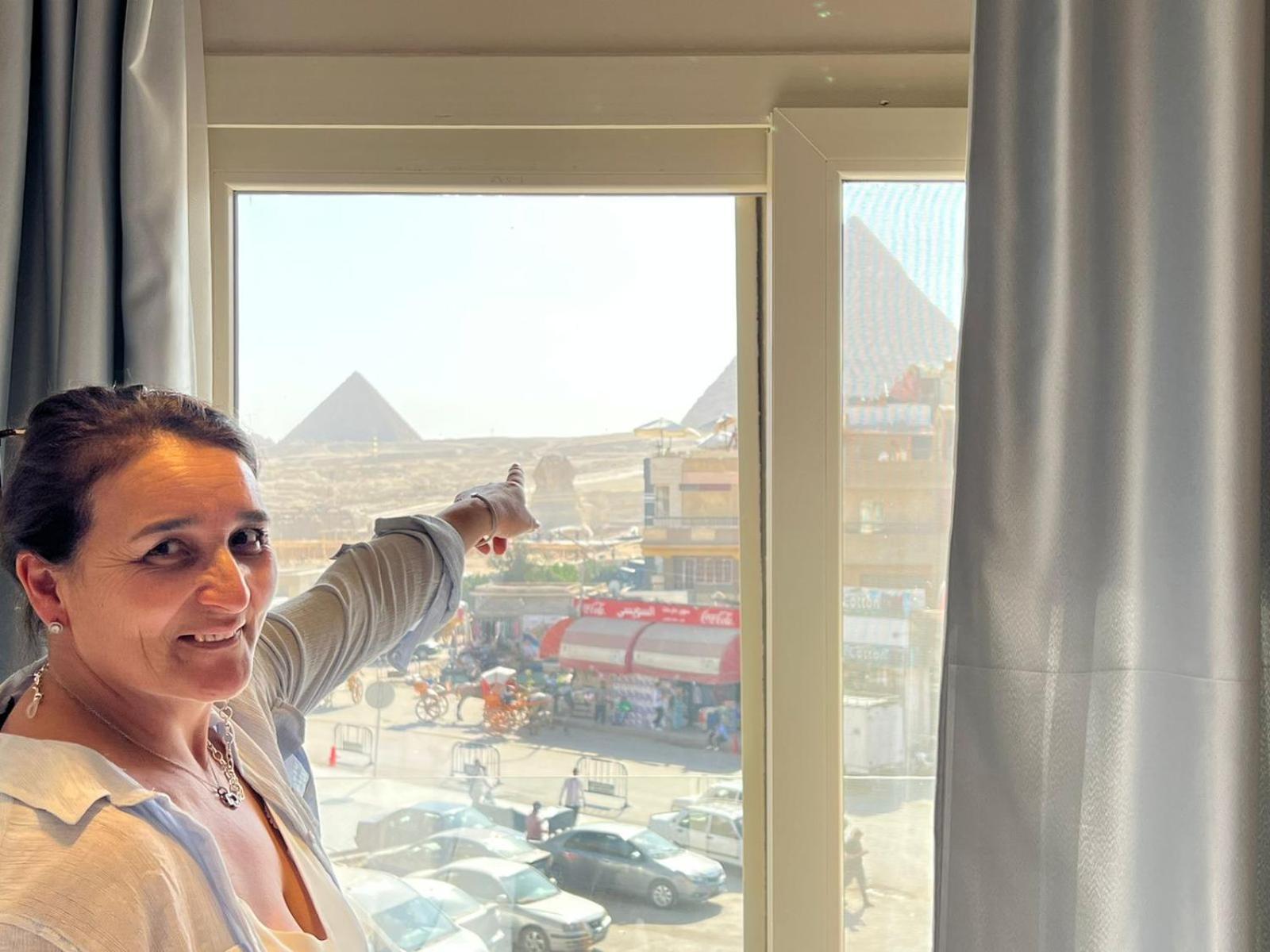 לינה וארוחת בוקר Kafret el-Gabal Pyramids Island מראה חיצוני תמונה